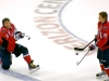 Ovechkin and Backstrom Play Catch
