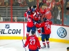 Capitals Celebrate Perreault\'s Third Period Goal